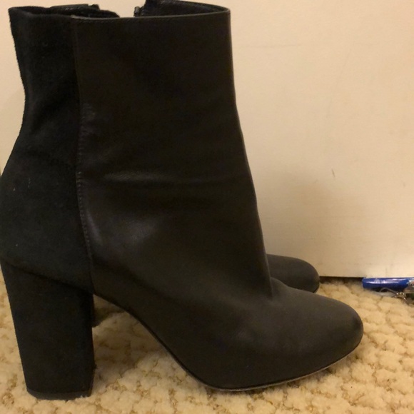 Delman Shoes - Black heeled booties